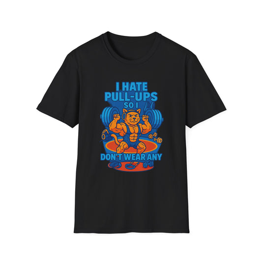 Copy of Unisex Softstyle T-Shirt - 'I don’t wear pull ups' Graphic Tee for Relaxed Vibes