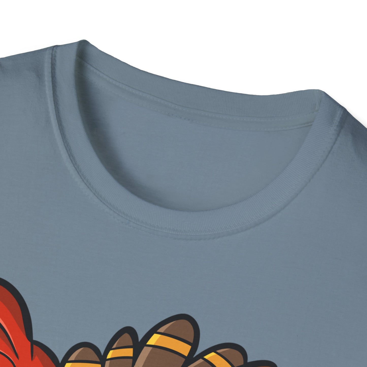 Funny Turkey Dance Unisex Softstyle T-Shirt – Perfect for Casual Wear & Gifts