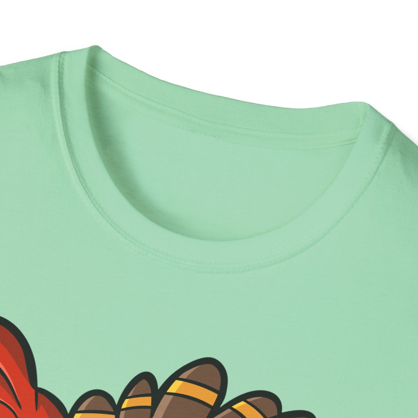 Funny Turkey Dance Unisex Softstyle T-Shirt – Perfect for Casual Wear & Gifts