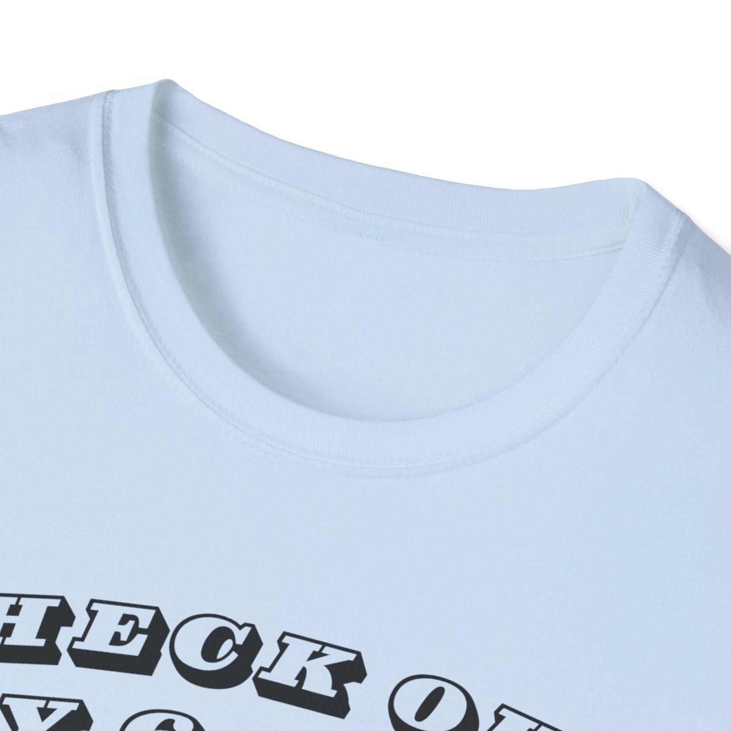 Funny Beer Graphic Unisex T-Shirt - "Check Out My 6 Pack" - Perfect for Parties and Casual Wear