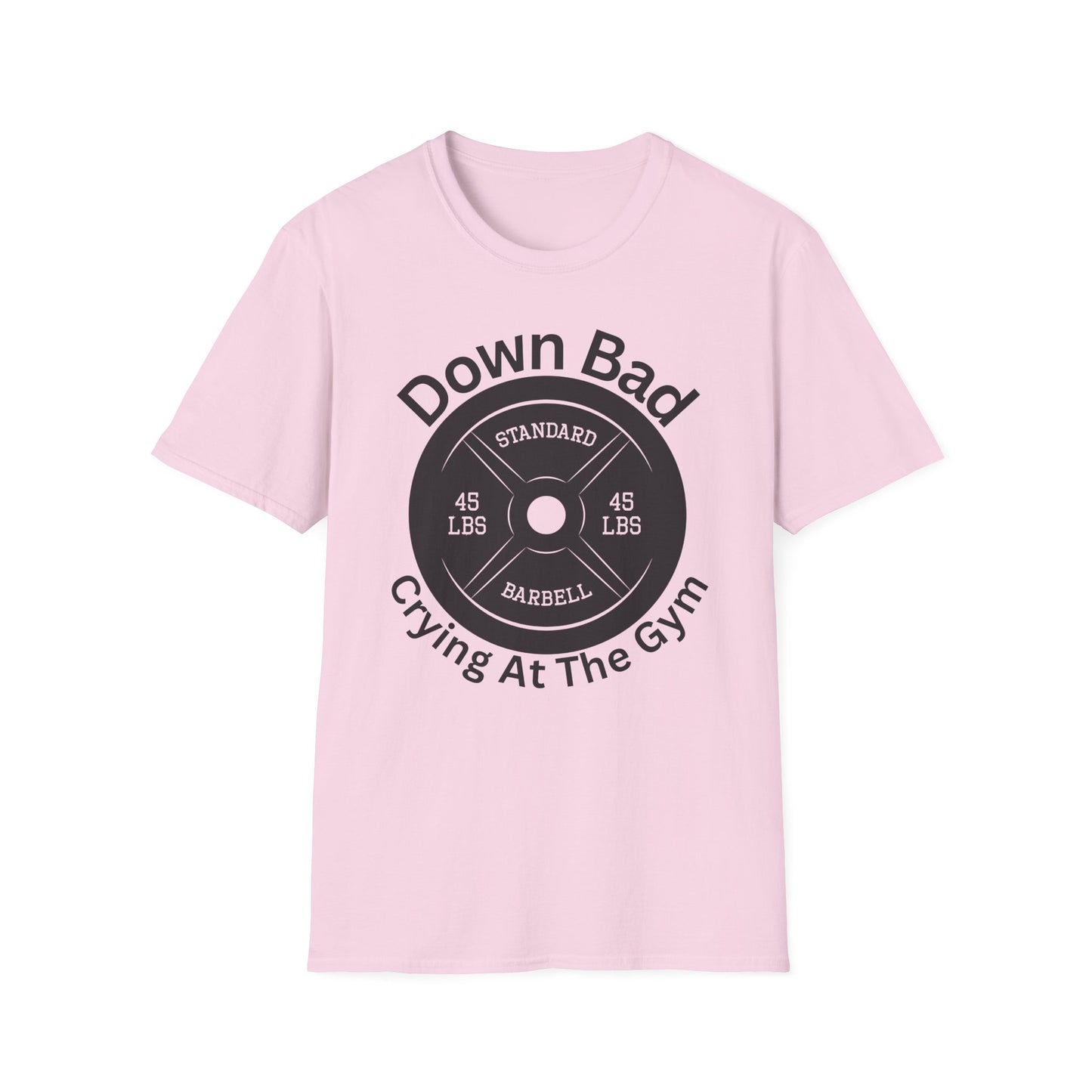 Down Bad Gym Unisex Softstyle T-Shirt
