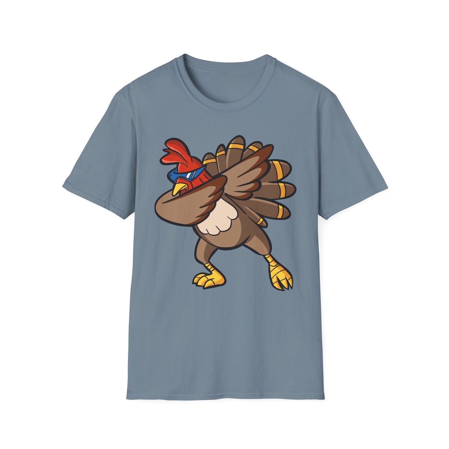 Funny Turkey Dance Unisex Softstyle T-Shirt – Perfect for Casual Wear & Gifts
