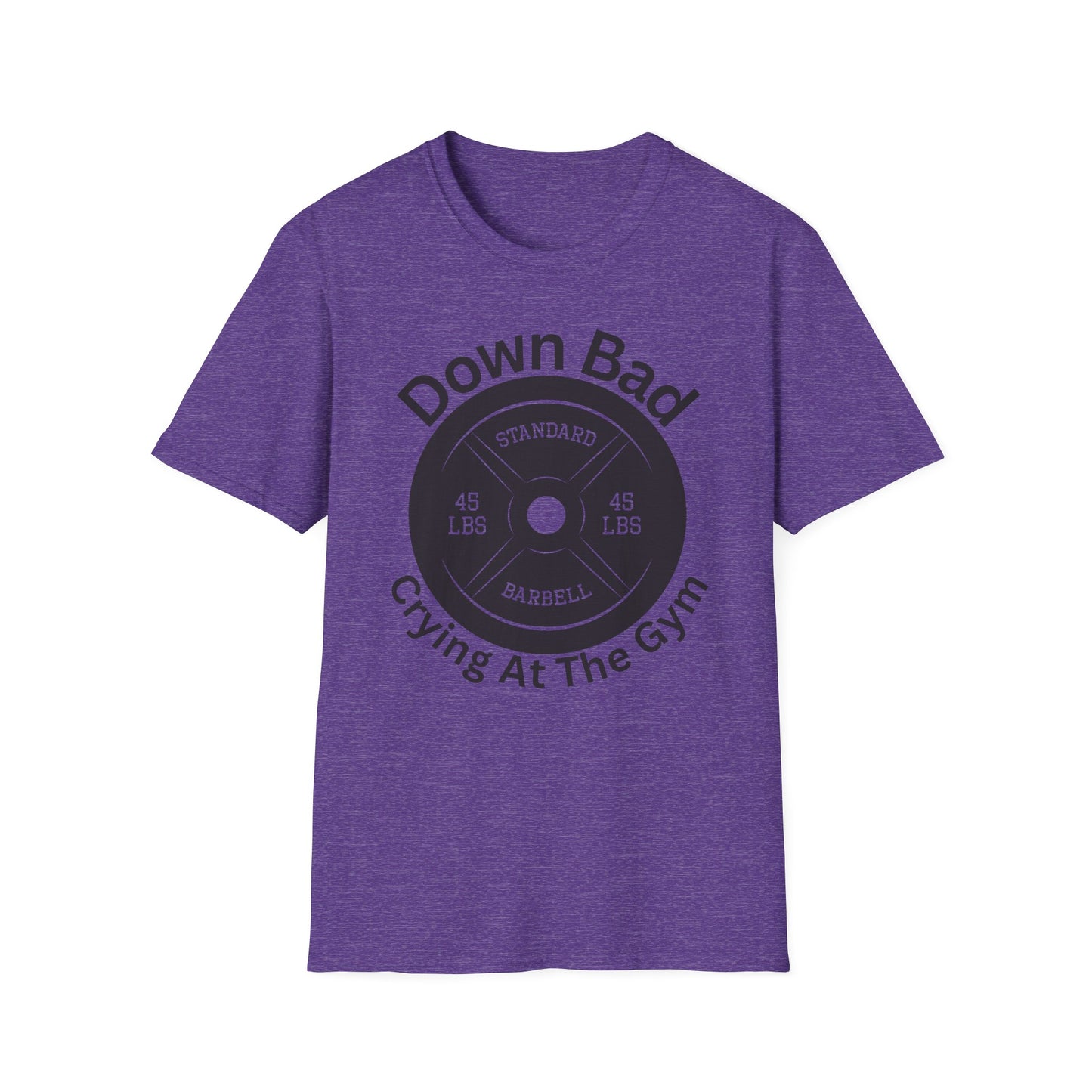 Down Bad Gym Unisex Softstyle T-Shirt