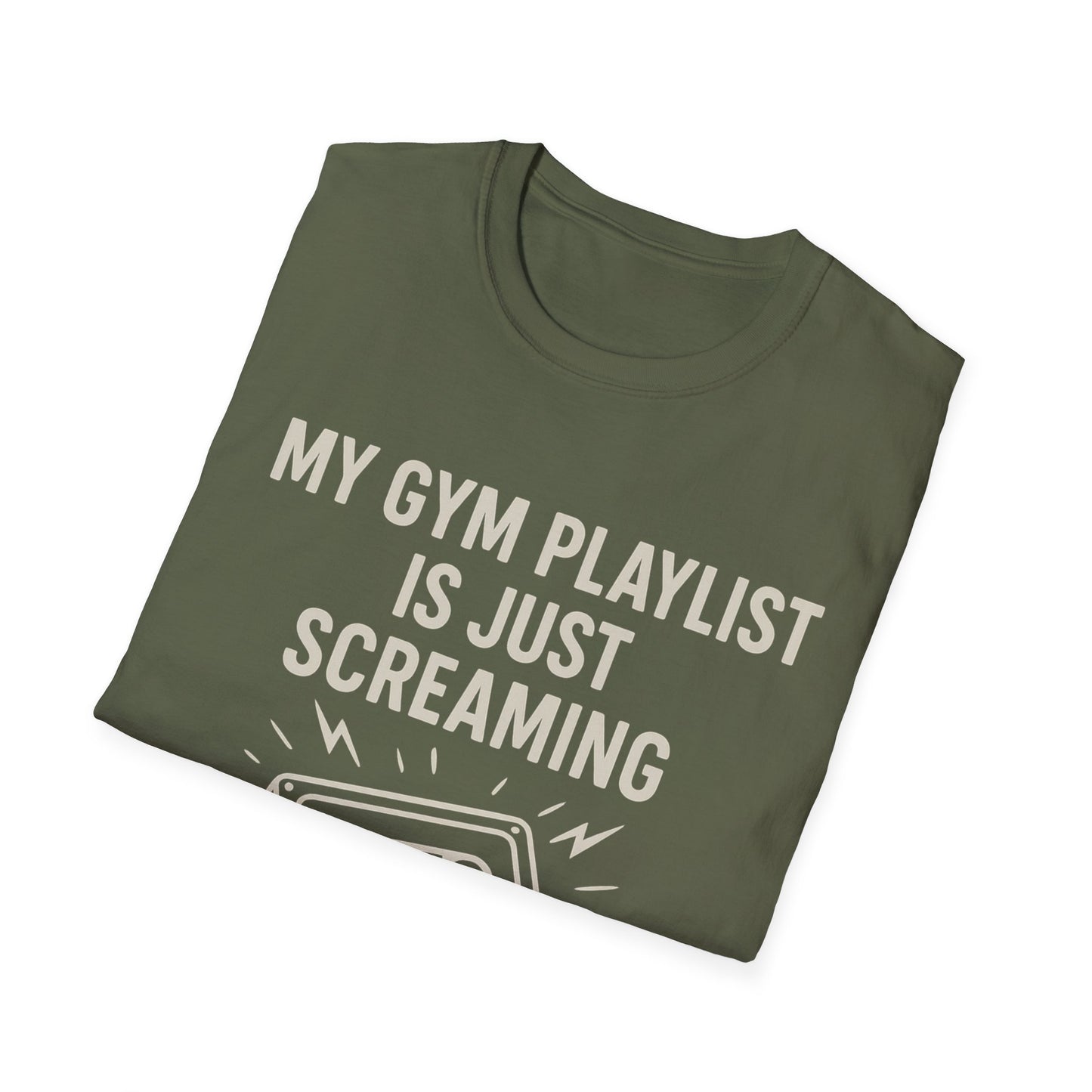 My Gym Playlist Is Just Screaming Tee