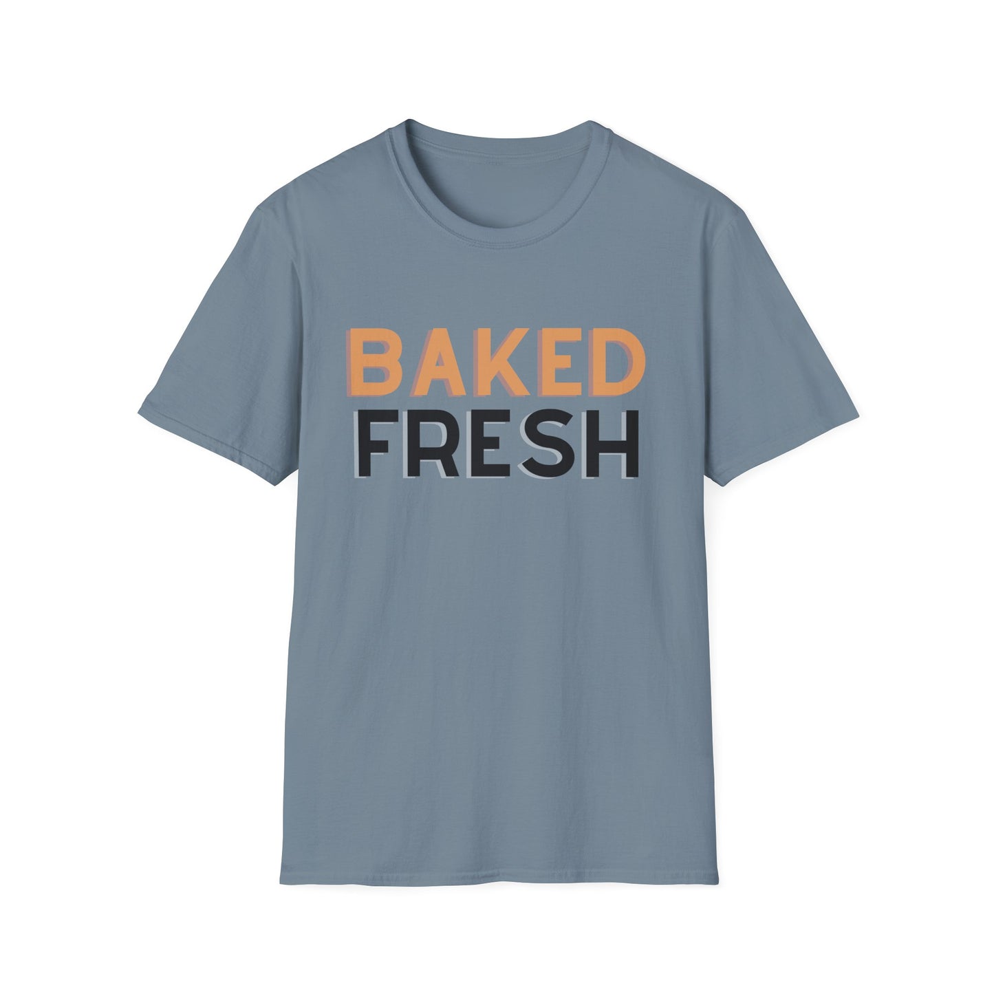 Baked Fresh Unisex Softstyle T-Shirt - Casual Bakery Inspired Tee