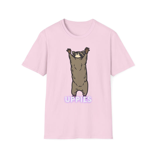 Funny Raccoon 'Uppies' Tee