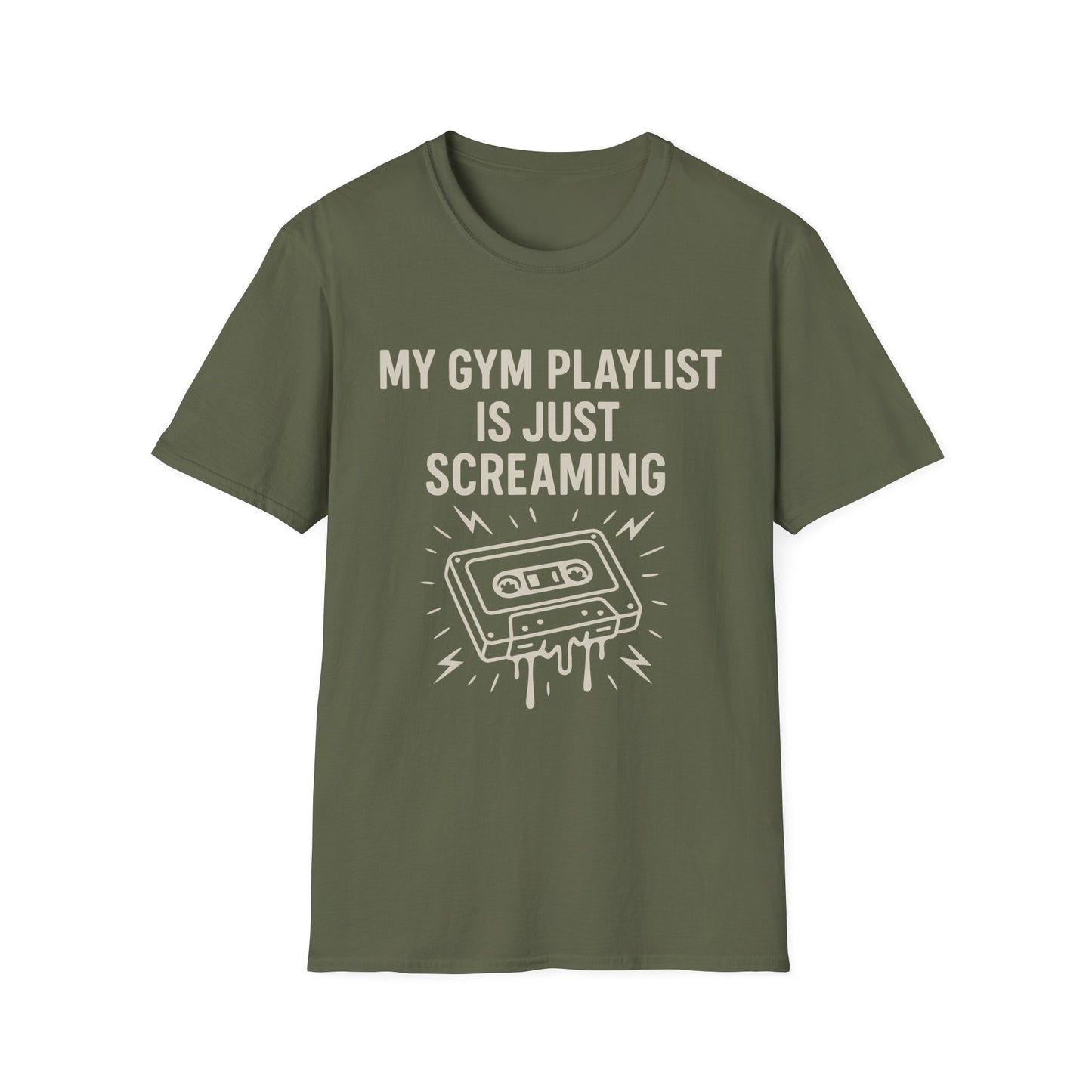 My Gym Playlist Is Just Screaming Tee