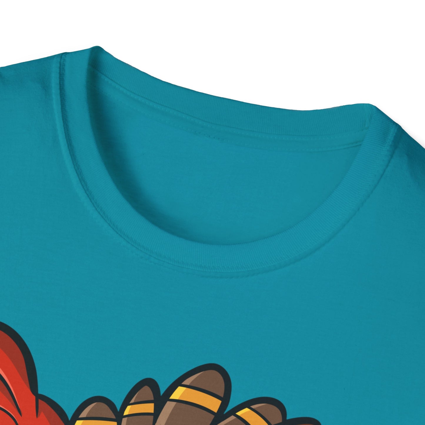 Funny Turkey Dance Unisex Softstyle T-Shirt – Perfect for Casual Wear & Gifts