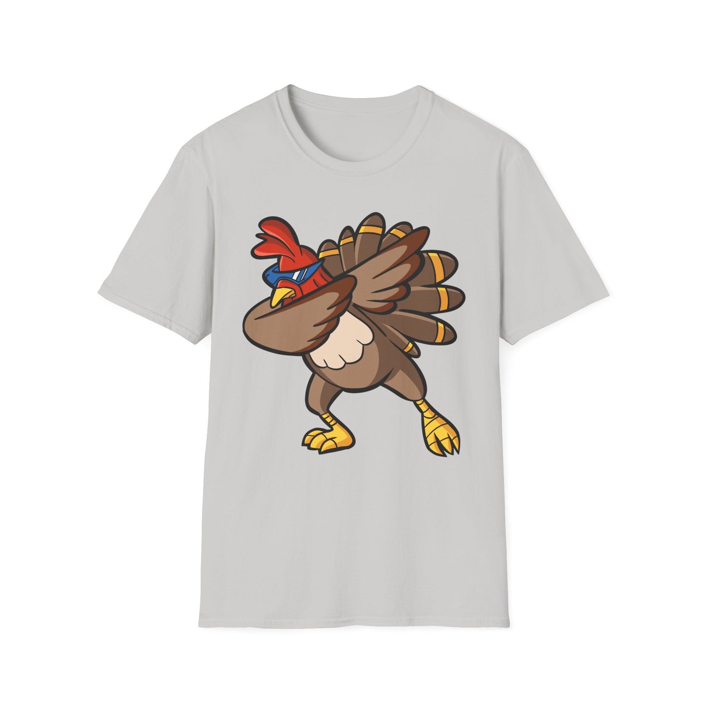 Funny Turkey Dance Unisex Softstyle T-Shirt – Perfect for Casual Wear & Gifts