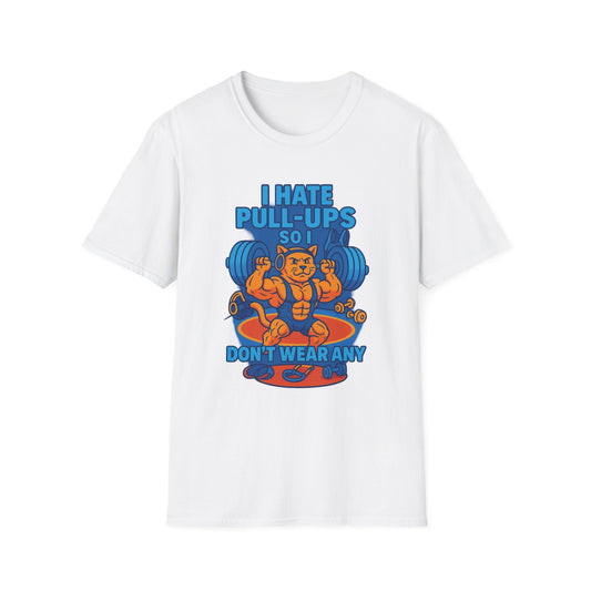 Copy of Unisex Softstyle T-Shirt - 'I don’t wear pull ups' Graphic Tee for Relaxed Vibes