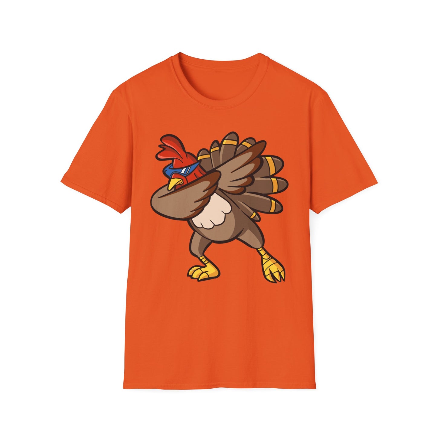 Funny Turkey Dance Unisex Softstyle T-Shirt – Perfect for Casual Wear & Gifts