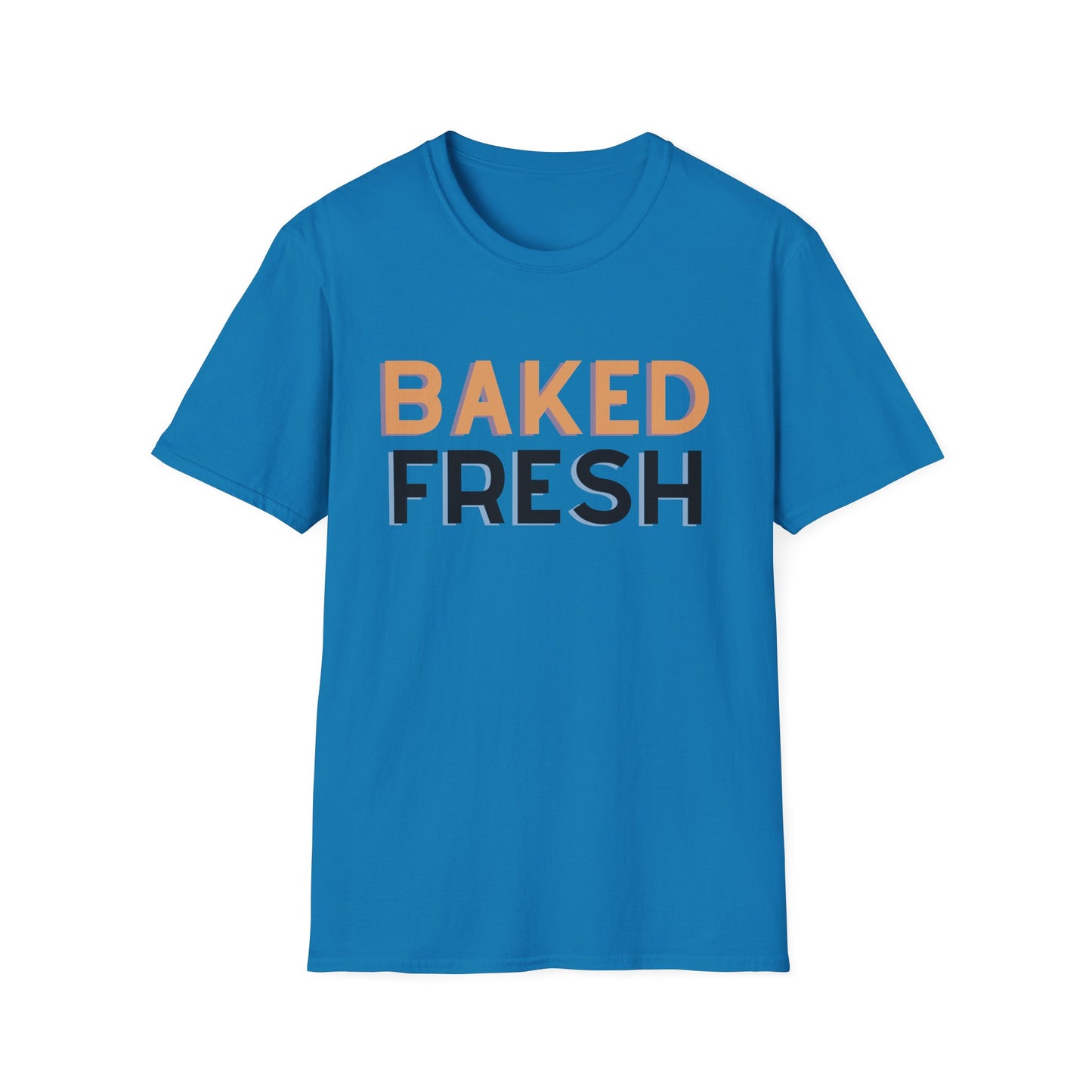Baked Fresh Unisex Softstyle T-Shirt - Casual Bakery Inspired Tee