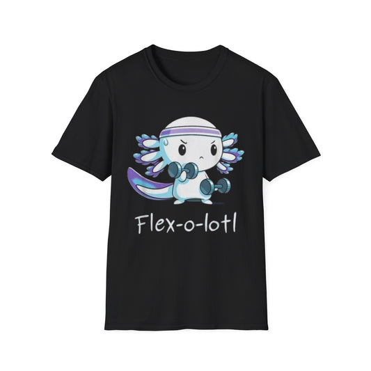 Flex-o-lotl Fitness T-Shirt for Fitness Lovers