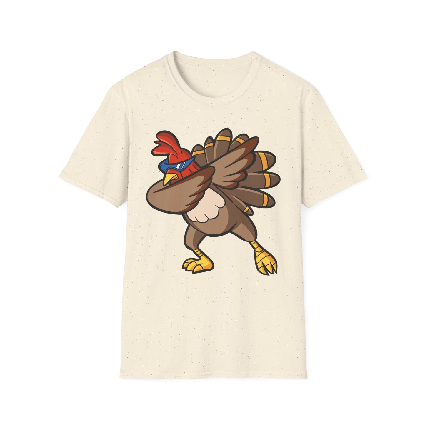 Funny Turkey Dance Unisex Softstyle T-Shirt – Perfect for Casual Wear & Gifts
