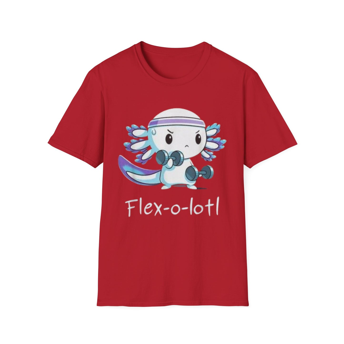 Flex-o-lotl Fitness T-Shirt for Fitness Lovers
