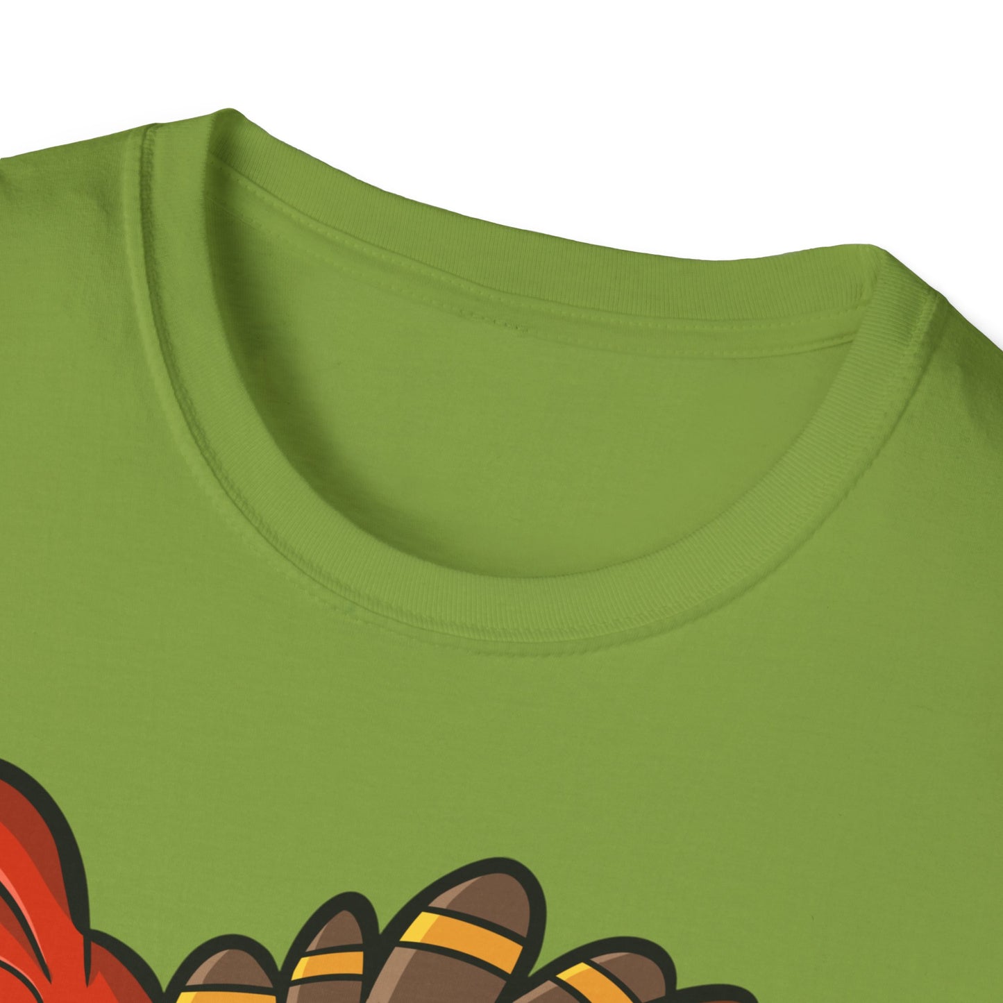 Funny Turkey Dance Unisex Softstyle T-Shirt – Perfect for Casual Wear & Gifts