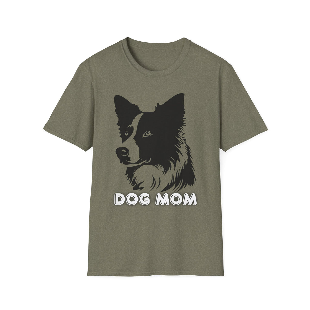 Dog Mom Tee- Border