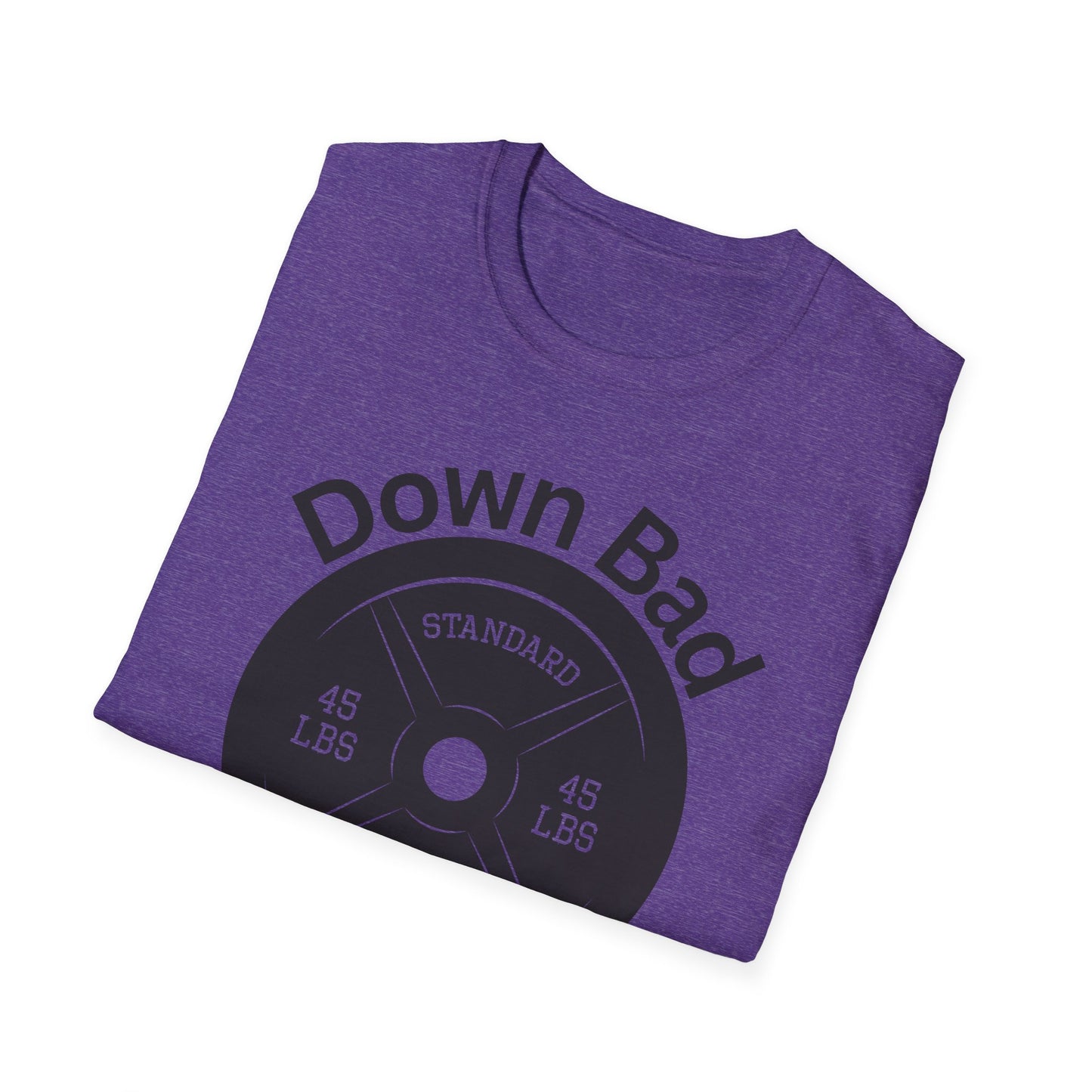 Down Bad Gym Unisex Softstyle T-Shirt