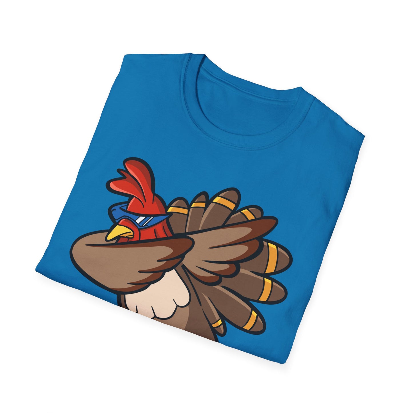 Funny Turkey Dance Unisex Softstyle T-Shirt – Perfect for Casual Wear & Gifts