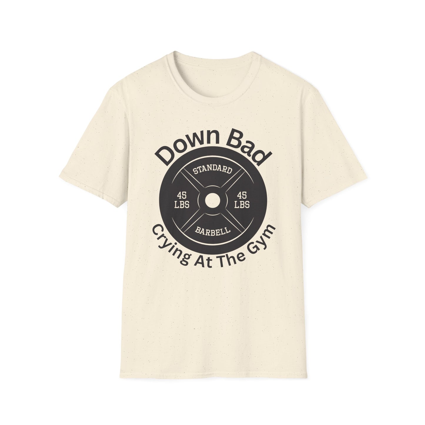 Down Bad Gym Unisex Softstyle T-Shirt