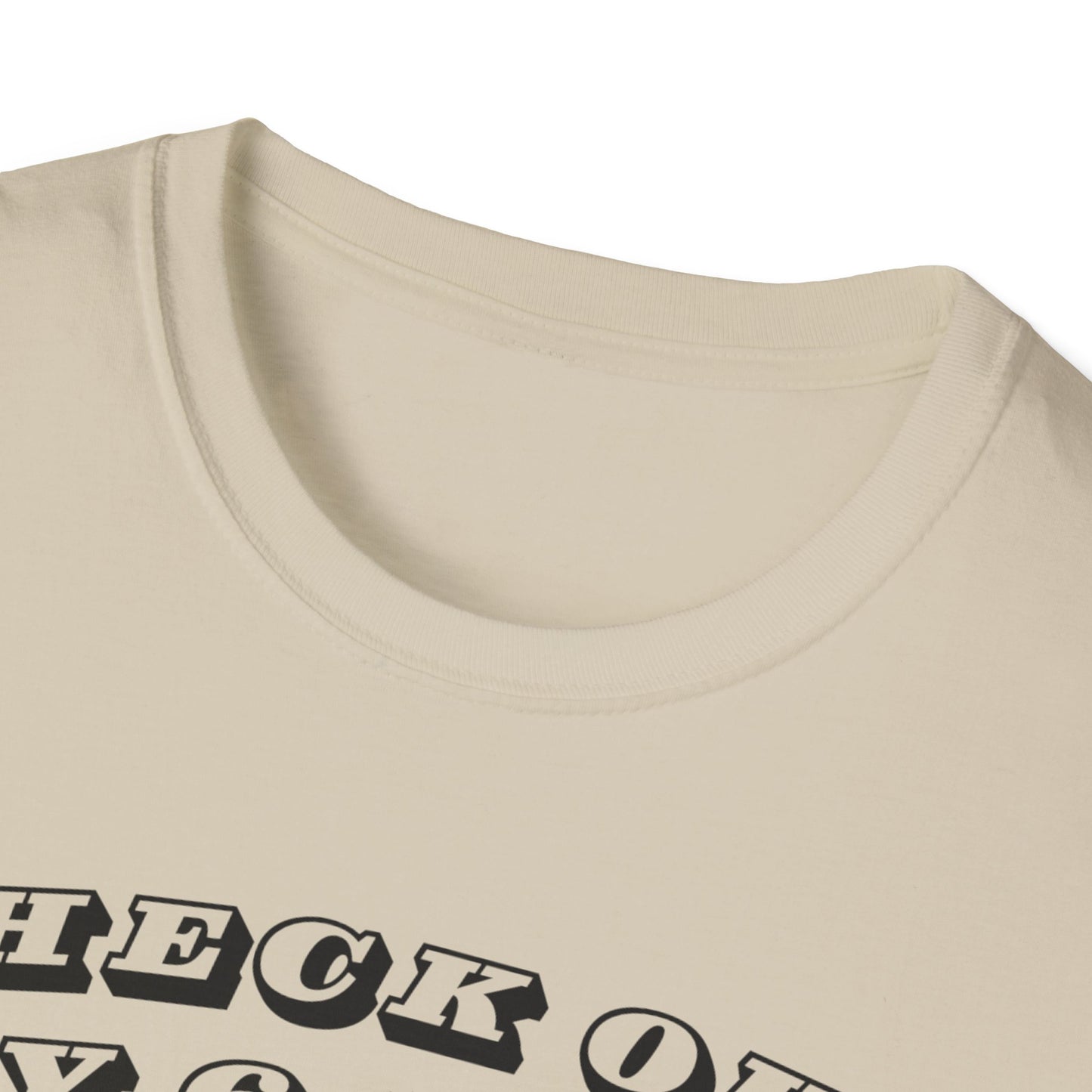 Funny Beer Graphic Unisex T-Shirt - "Check Out My 6 Pack" - Perfect for Parties and Casual Wear