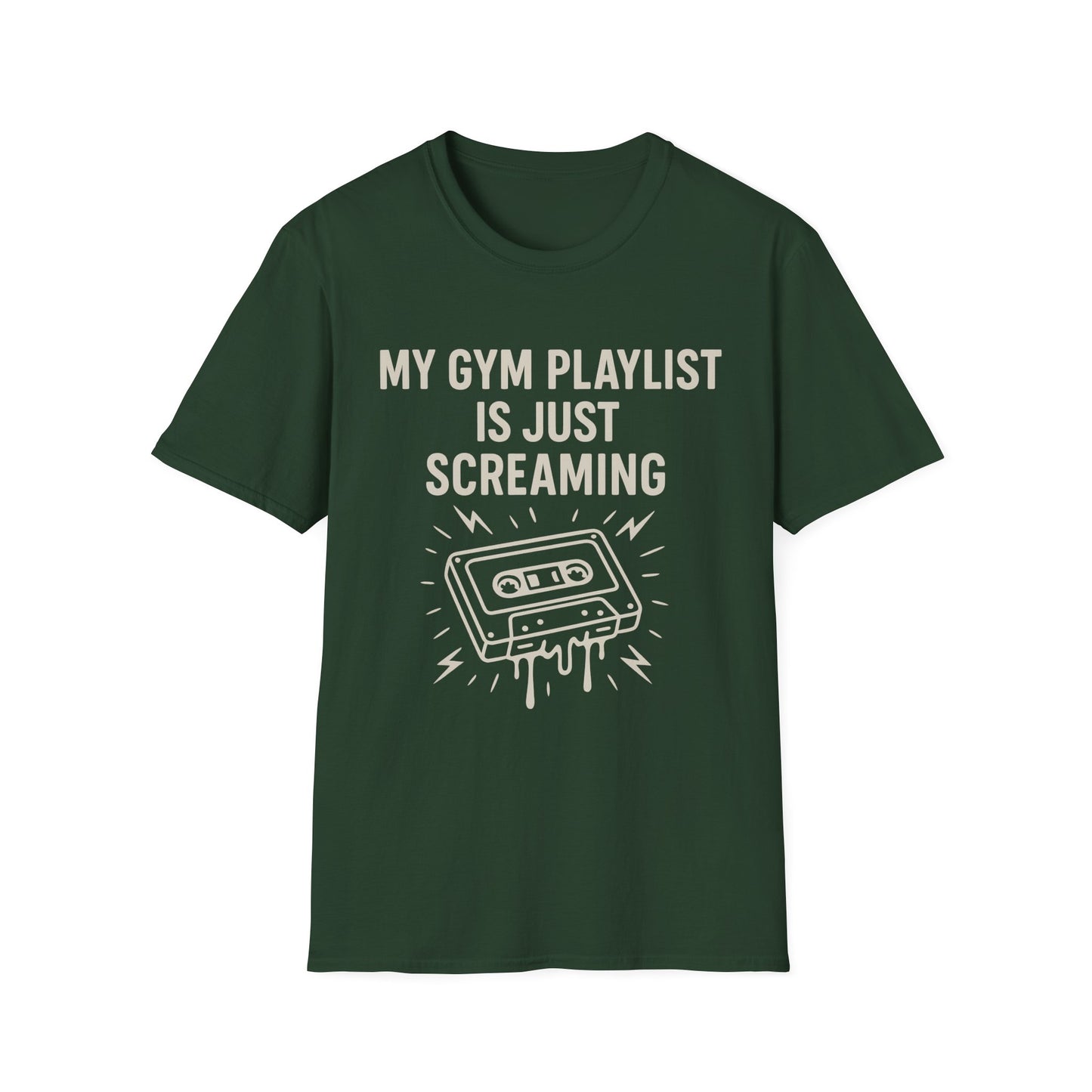 My Gym Playlist Is Just Screaming Tee