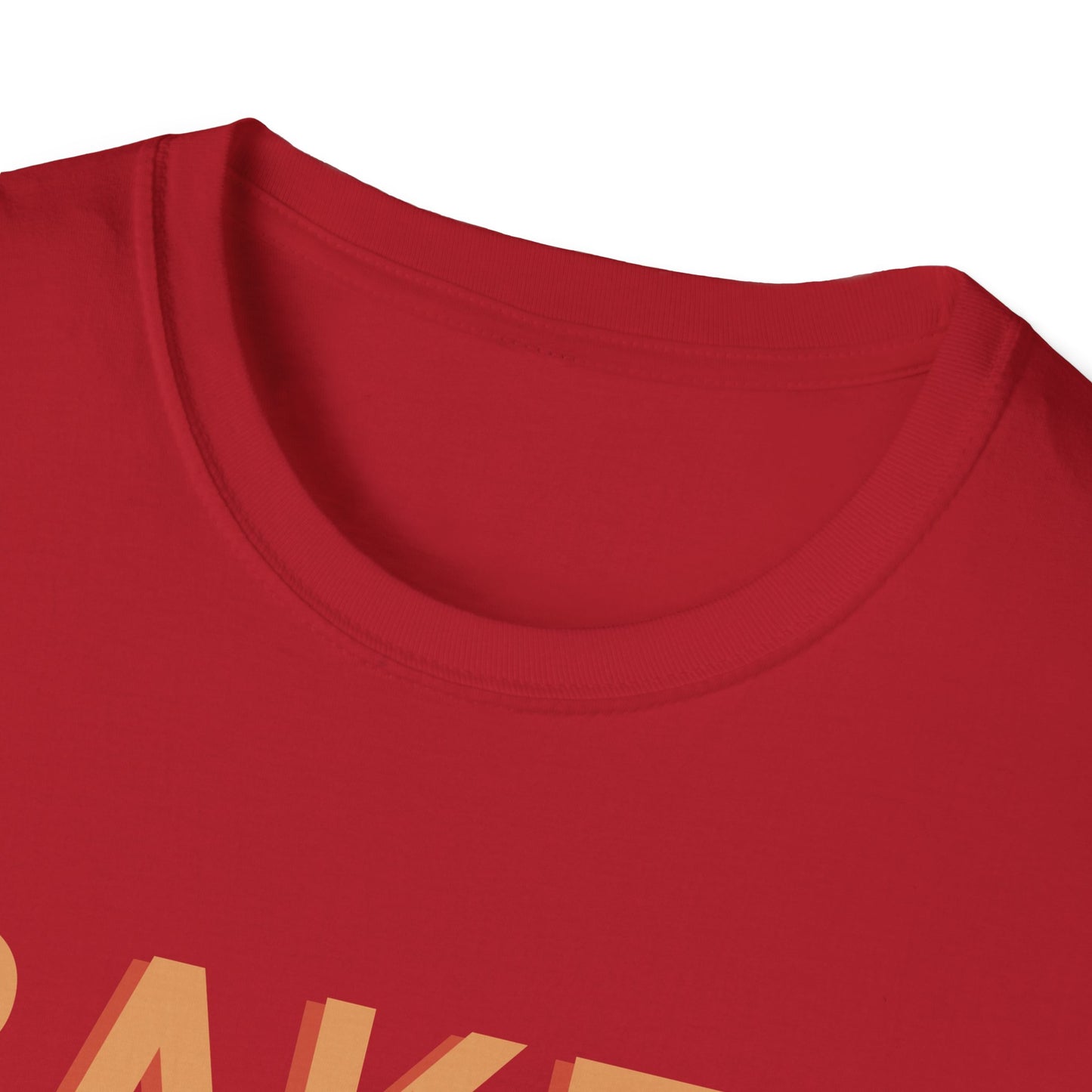 Baked Fresh Unisex Softstyle T-Shirt - Casual Bakery Inspired Tee