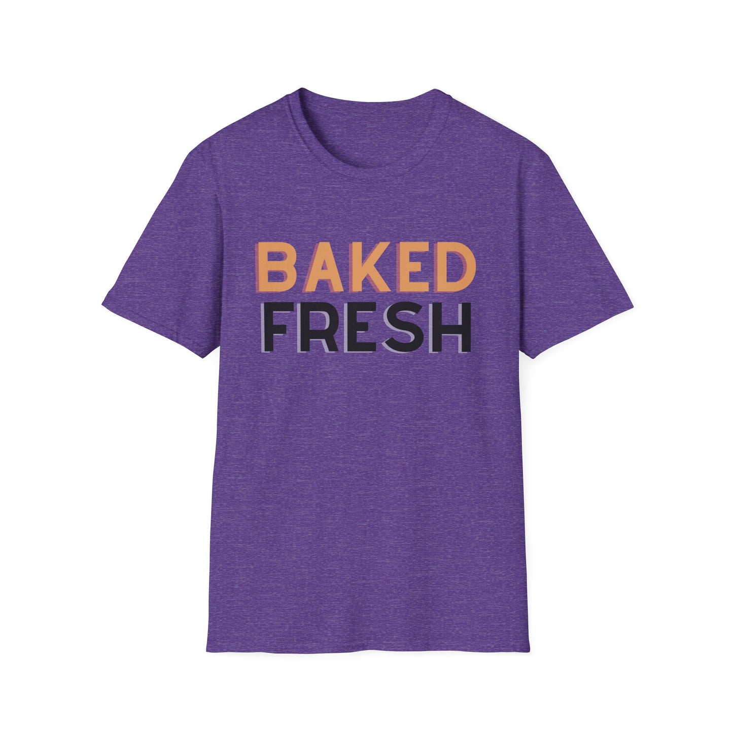 Baked Fresh Unisex Softstyle T-Shirt - Casual Bakery Inspired Tee