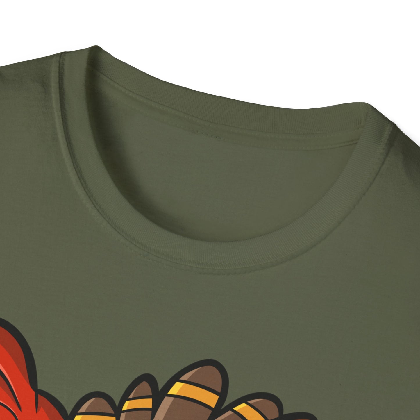 Funny Turkey Dance Unisex Softstyle T-Shirt – Perfect for Casual Wear & Gifts