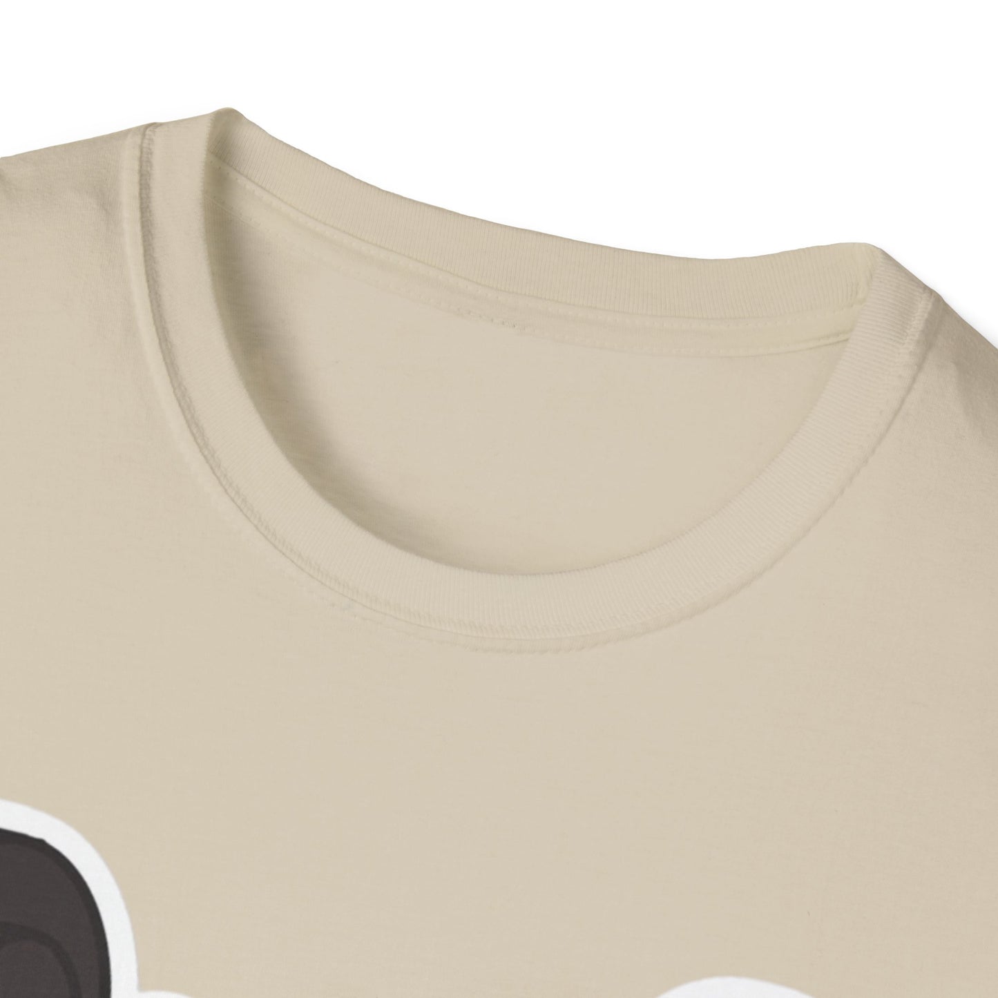 Cute Weightlifting Capybara Unisex Softstyle T-Shirt
