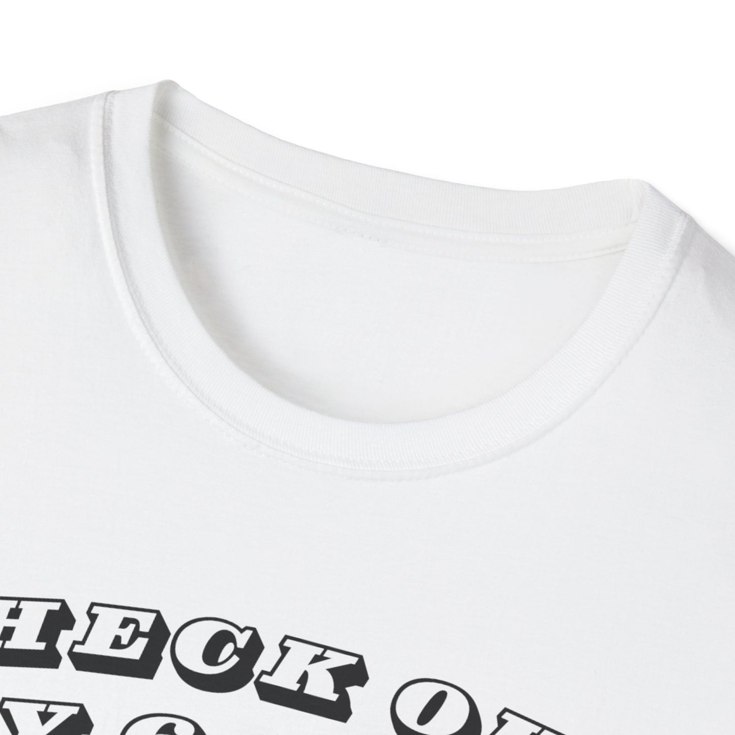 Funny Beer Graphic Unisex T-Shirt - "Check Out My 6 Pack" - Perfect for Parties and Casual Wear